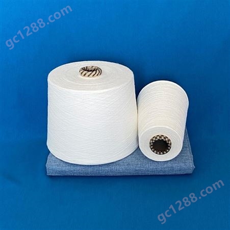 丰茂纺织生产腈纶绞纱包芯纱 白腈涤纱 环锭纺