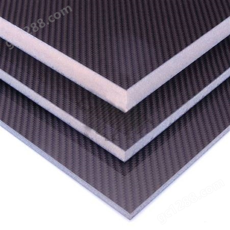 定制碳纤维填充板 填充发泡碳纤夹层板 蜂窝夹层班 多层板